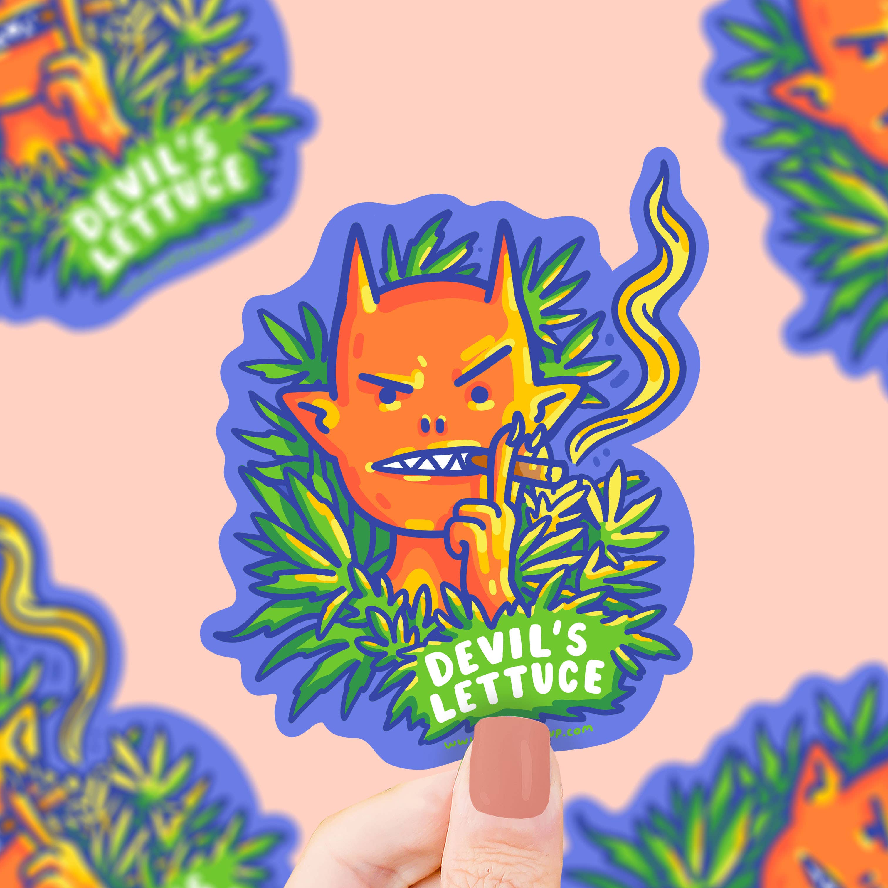 Devil's Lettuce Sticker
