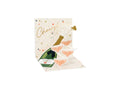 Mini Pop-up Card with Champagne Bottle & Glasses- Cheers!