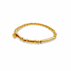 Morse Code Bracelet - Dream - Gold Plated