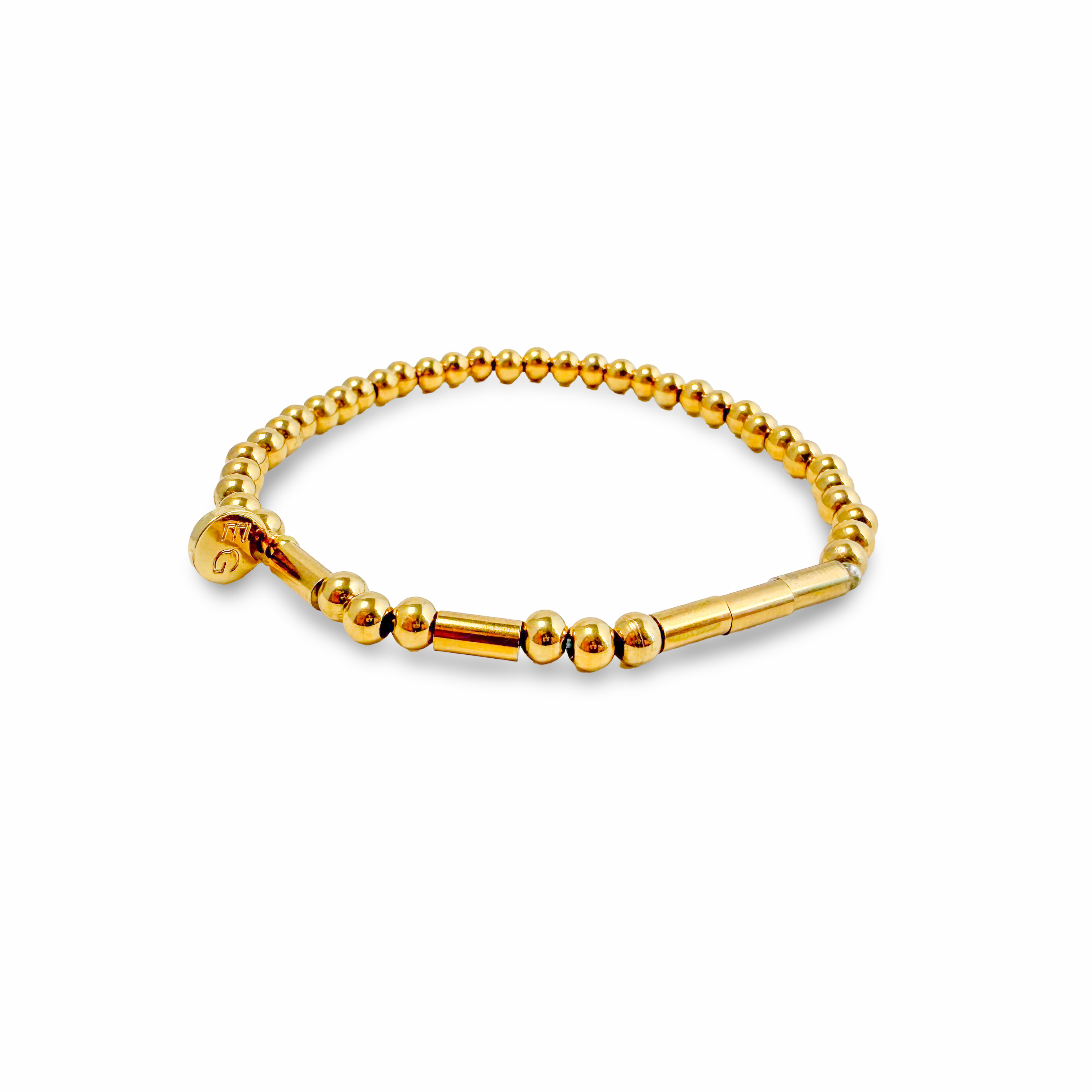 Morse Code Bracelet - Dream - Gold Plated