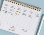 Spiral Weekly Planner