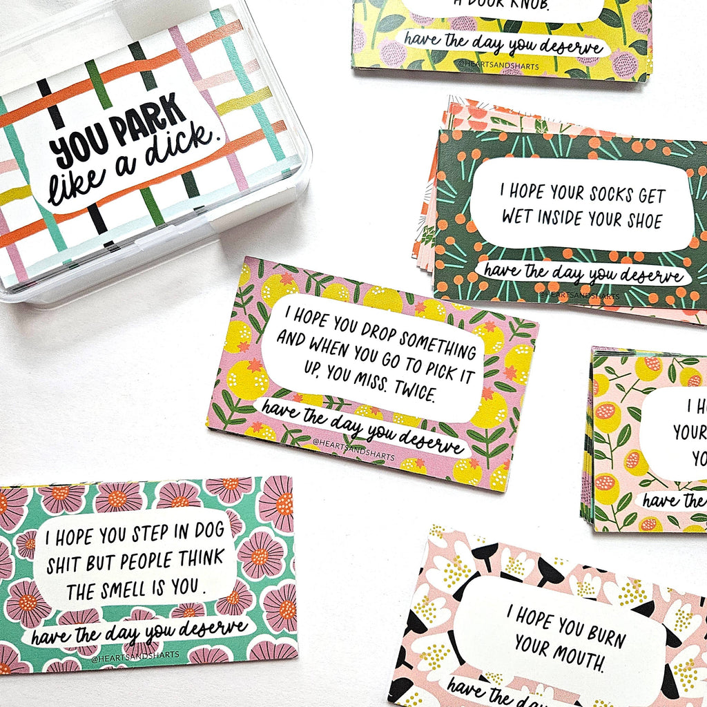 Parking Notes - Set of 30 Double Sided Notes
