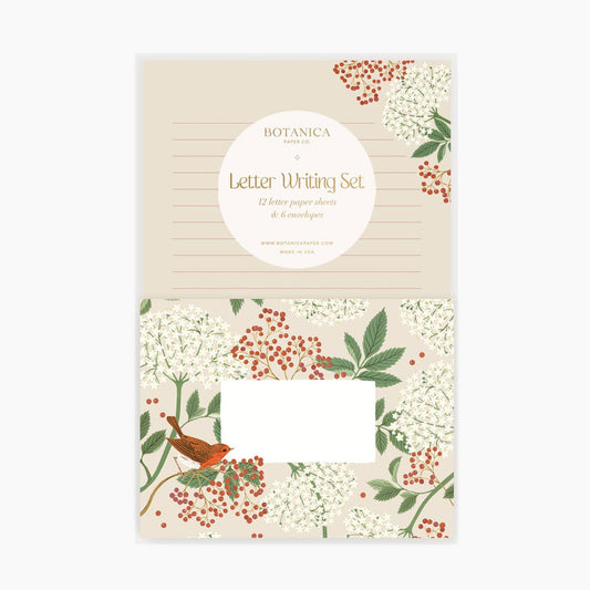 Elderberry Letter Writing Set