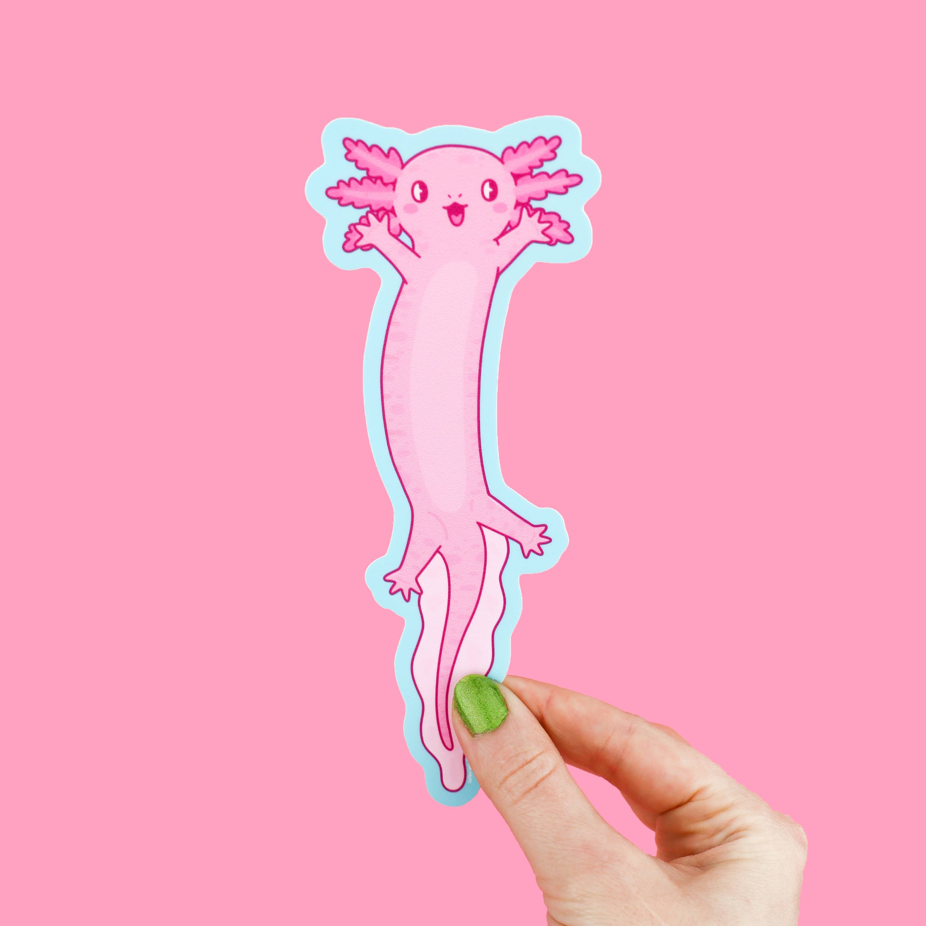 Axolotl Long Sticker