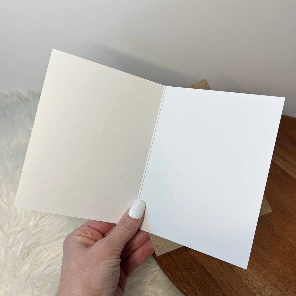 Most of being married is yelling 'what' Card