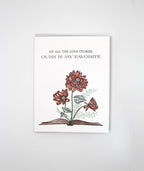 Of All The Love Stories Ours Is My Favorite Letterpress Greeting Card