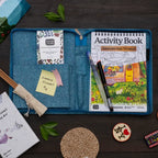 A6 -  Meditative with Art Kit | Jute Floral