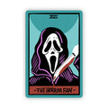 The Horror Fan Tarot Card Sticker