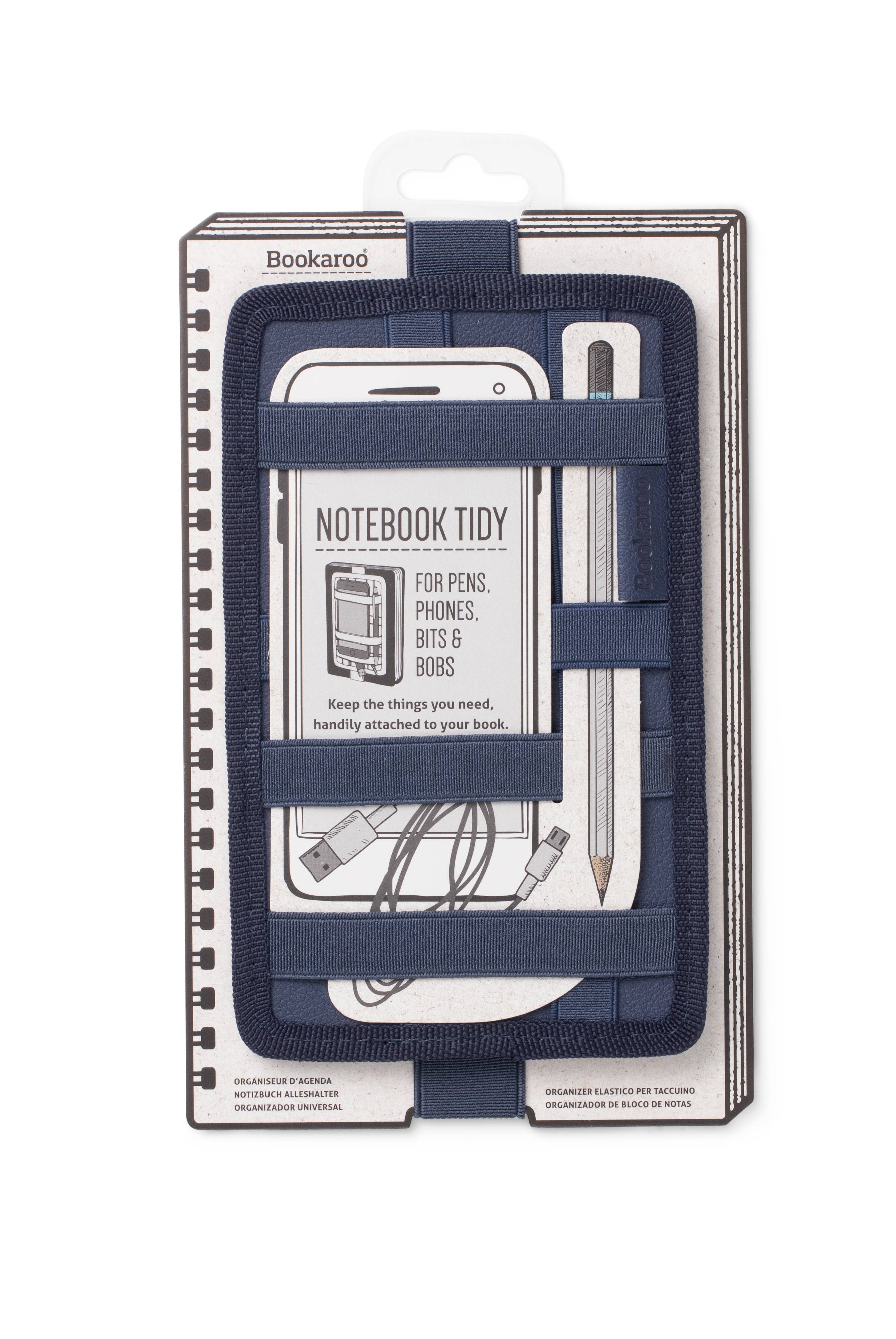 Bookaroo Notebook Tidy- Navy