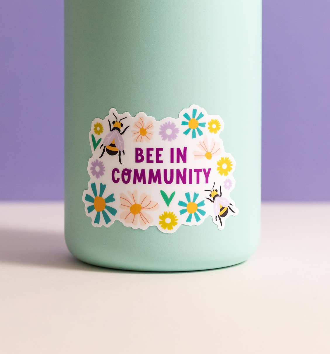 Bee in Community Sticker