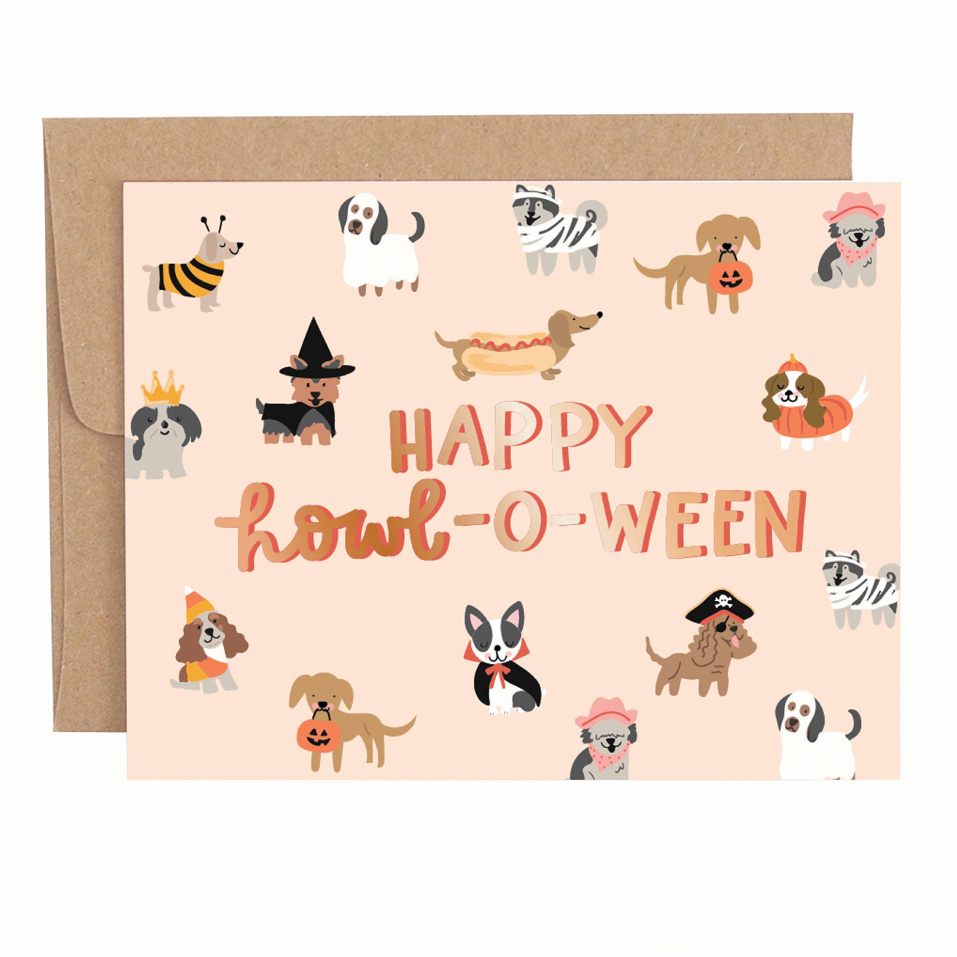 Happy Howl-O-Ween Card