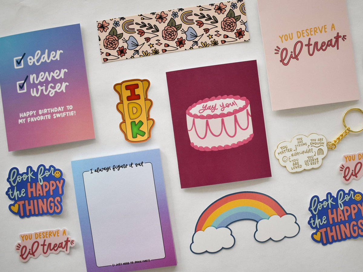 I Always Figure It Out Notepad | Encouraging Stationery