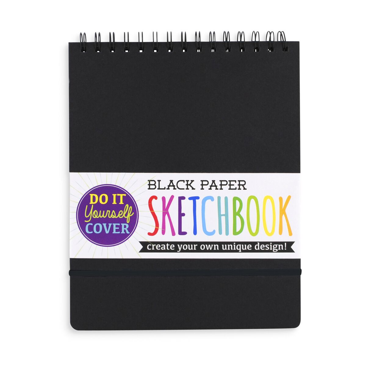 D.I.Y. Cover Sketchbook- Large Black