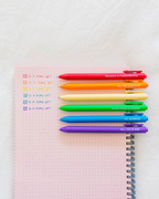 No Worries Jotter Pens - Set of 6