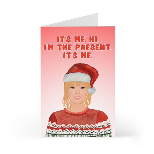 Taylor Swift Holiday Card