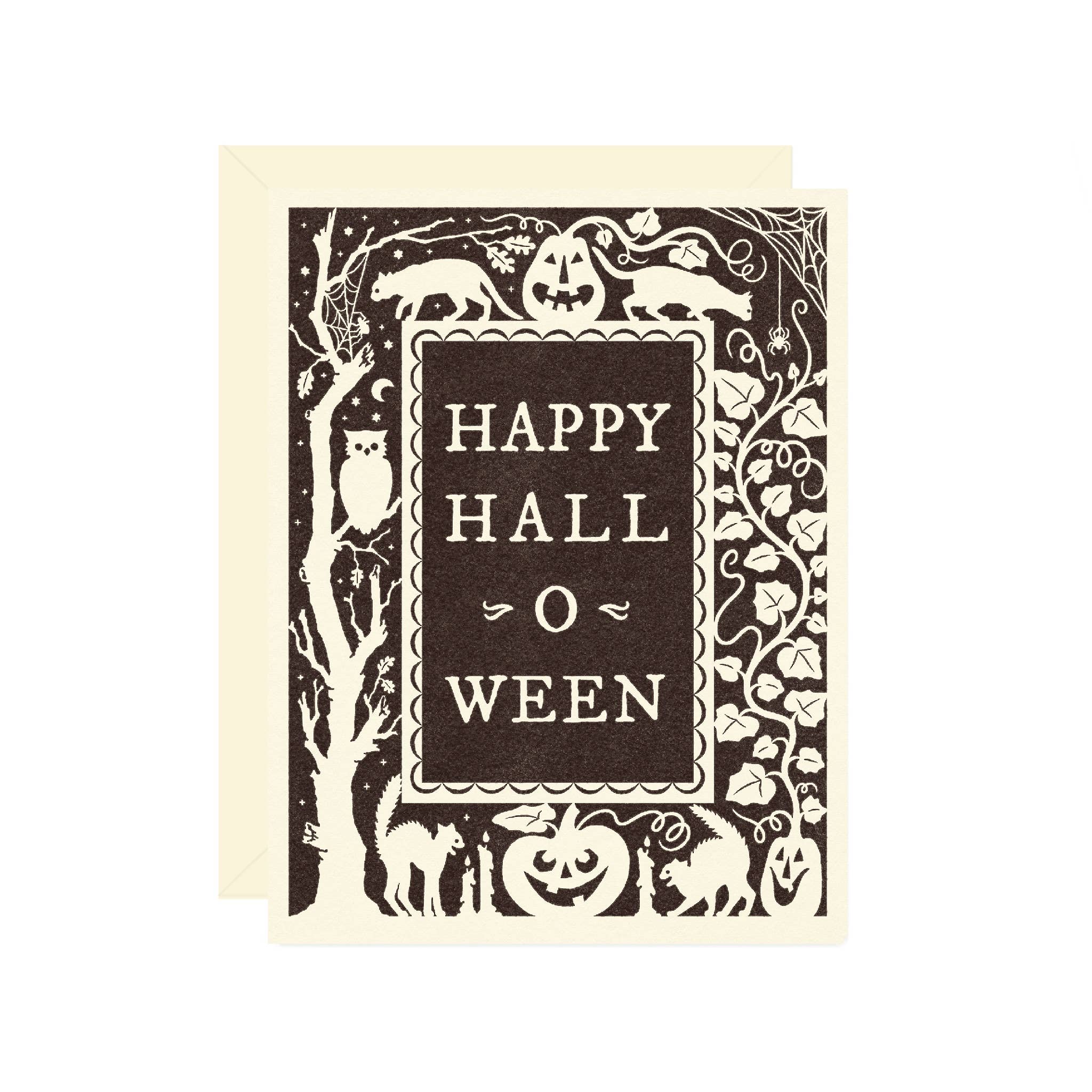 Vintage Halloween Card