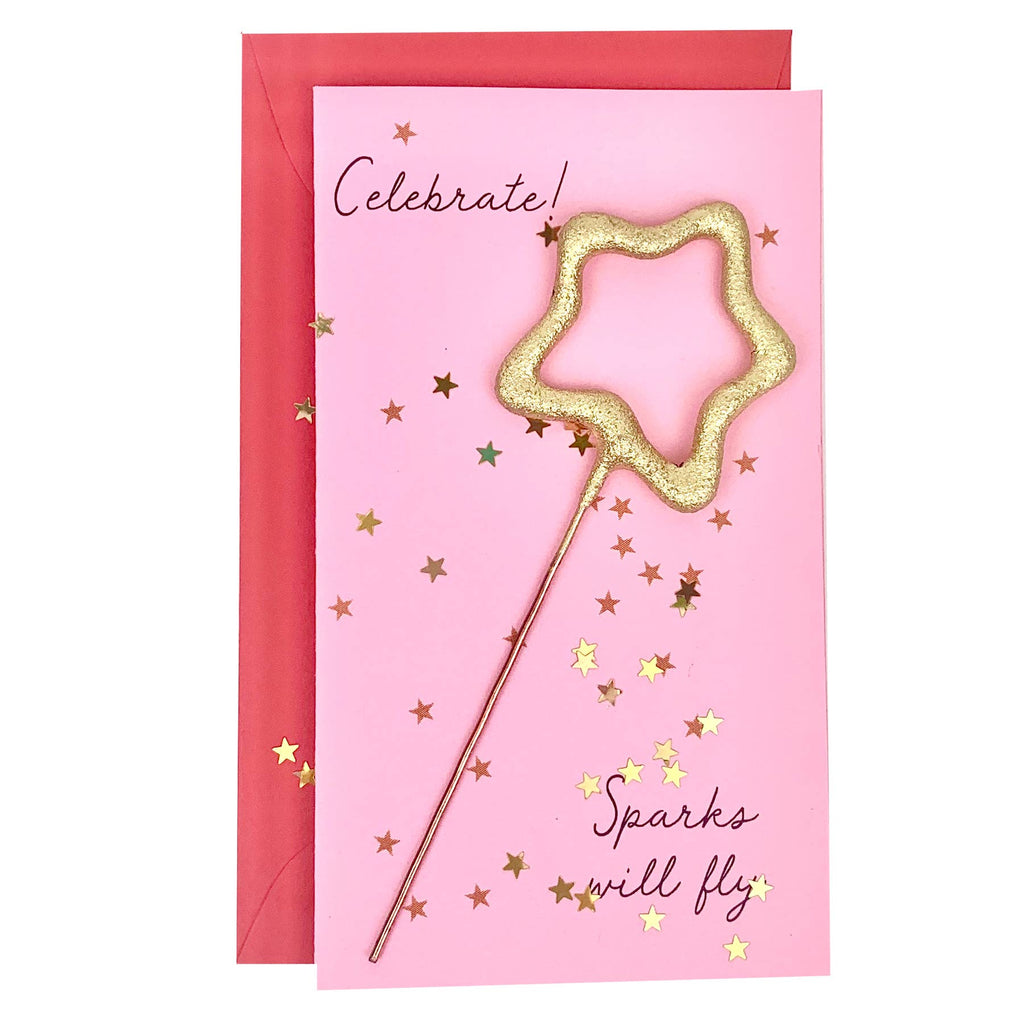 Confetti Sparkler Card