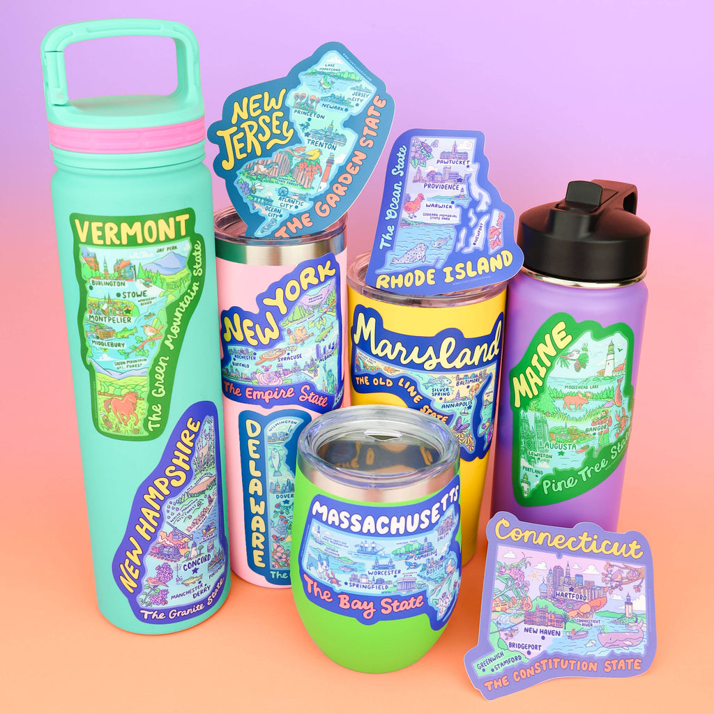 Empire State Vinyl Sticker