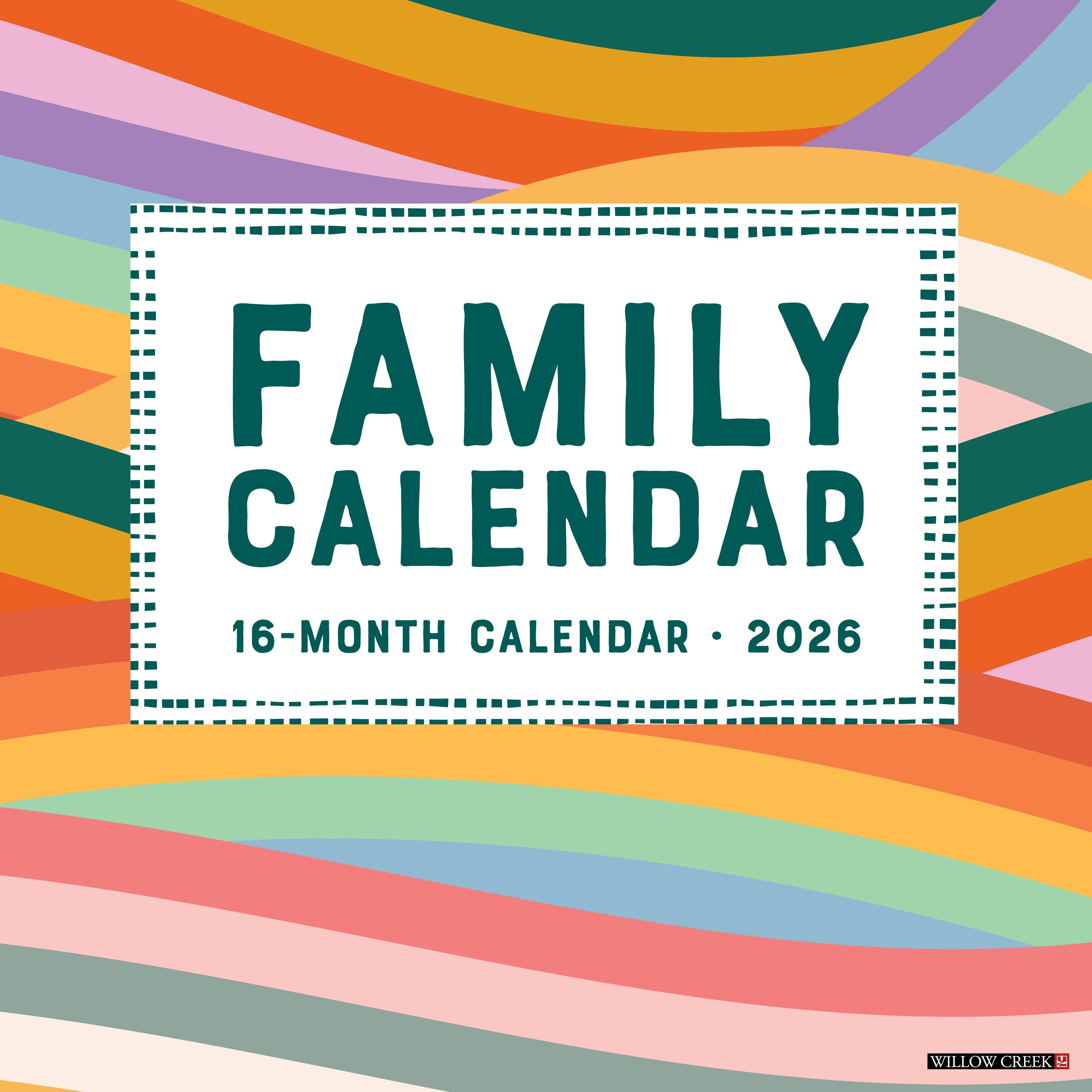 Family Planner 2026 Wall Calendar