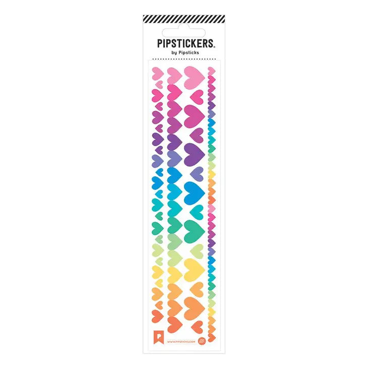 Prismatic Hearts Stickers