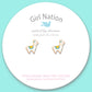 Glama Llama Cutie Clip-On Earrings