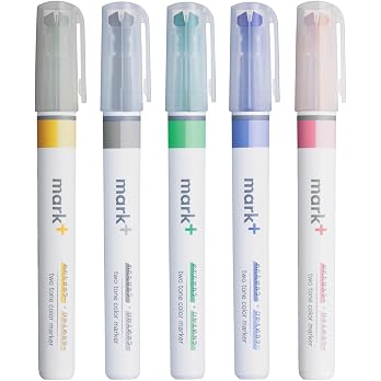Kokuyo Double Highlighter- Vivid
