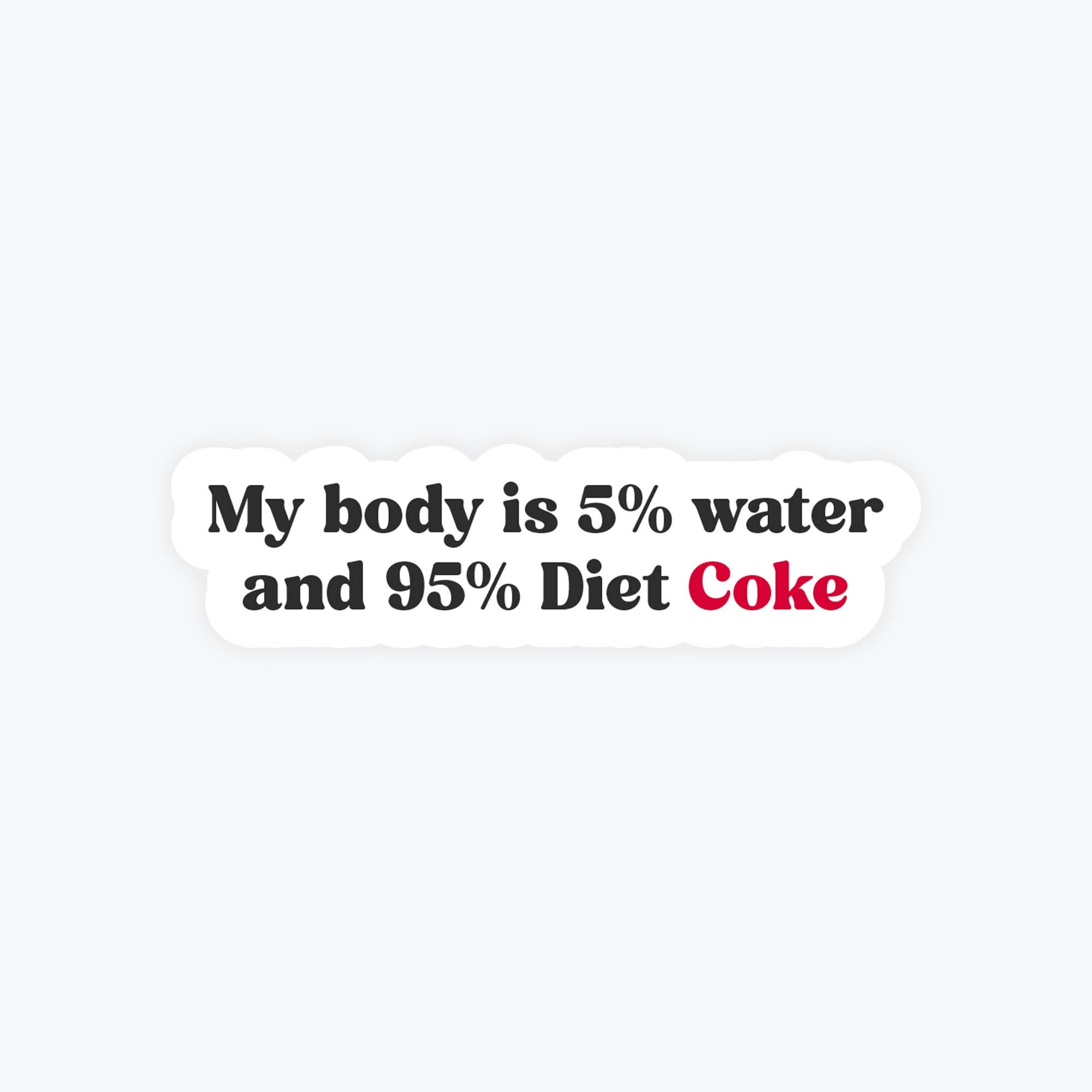 Diet Coke Sticker