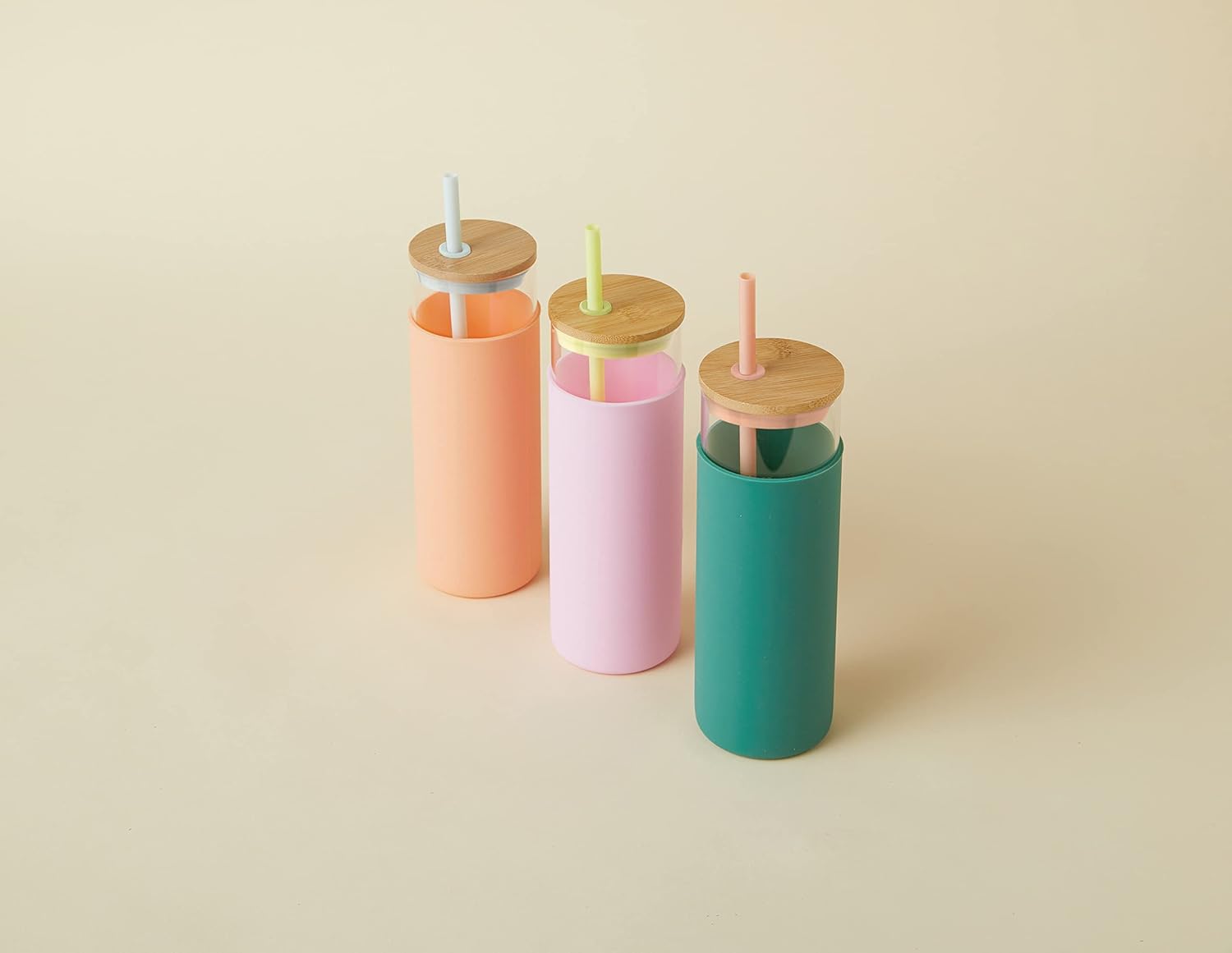 Blush & Hunter Tumbler With Straw