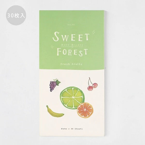 Fresh Fruits Memo Pad
