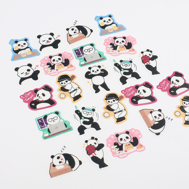 Panda Sticker Flakes