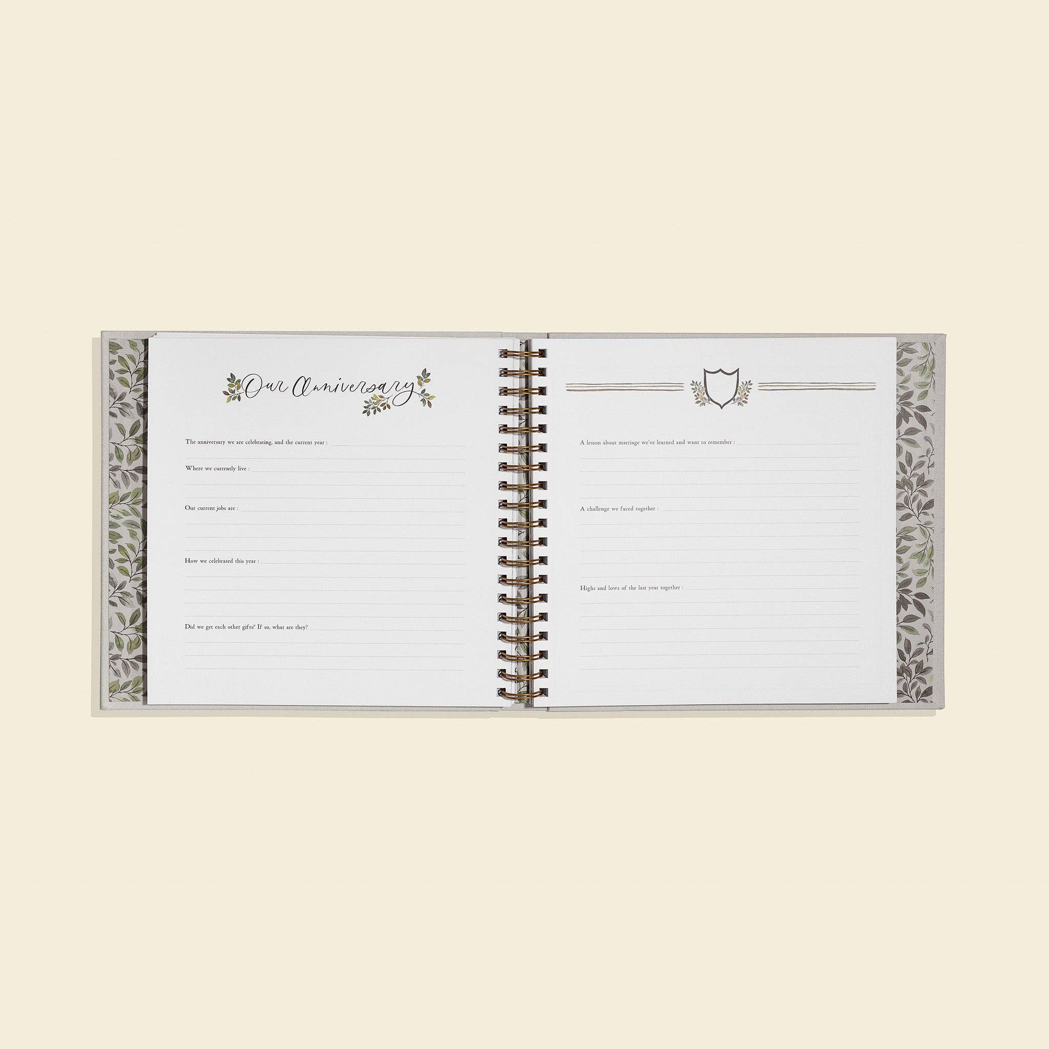 As We Grow: Memory Book for Couples (Wedding)