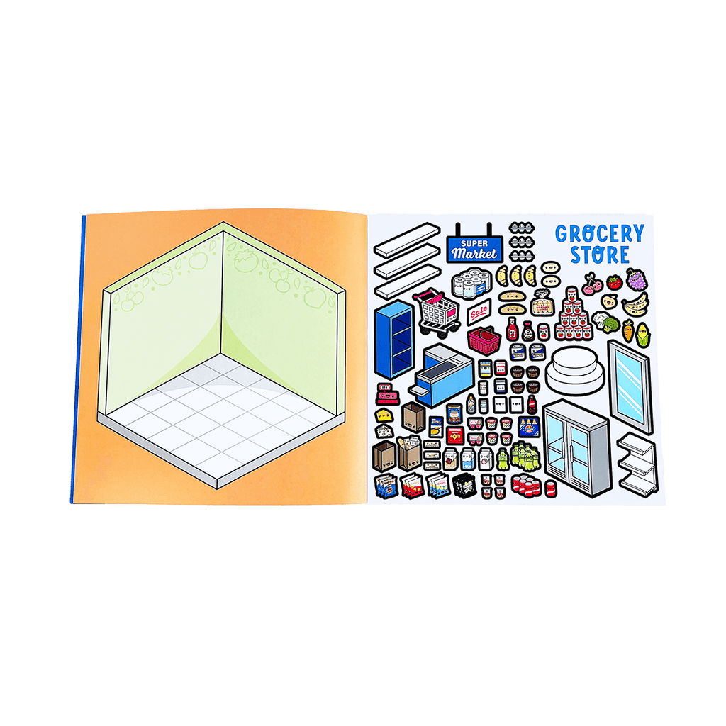 Tinytown Sticker Book: Volume 1