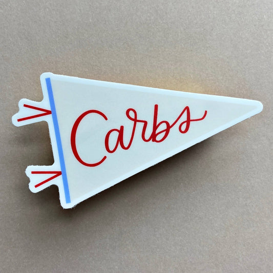 Carbs Vinyl Sticker