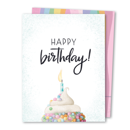 Cupcake Birthday Card