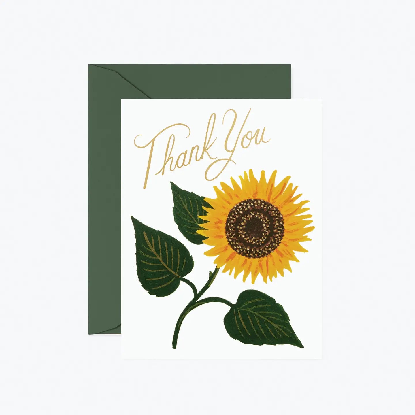 Sunflower Thank You Card