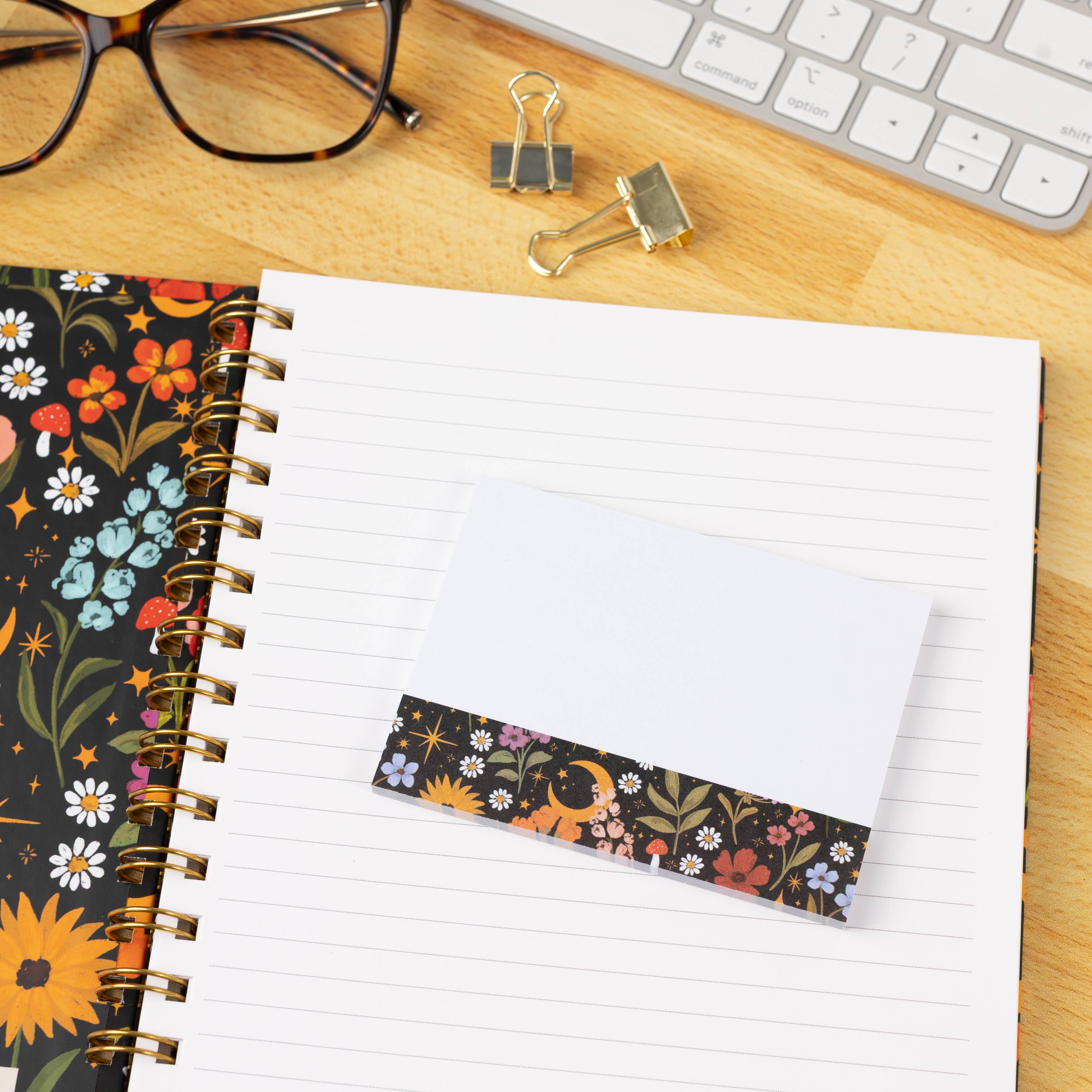 Celestial Garden Sticky Note, 4x3"