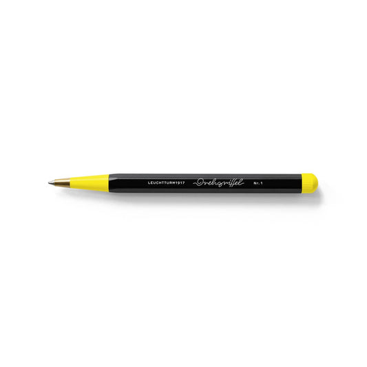 Drehgriffel Nr. 1 - Ballpoint Pen: Bauhaus Edition - Black / Lemon