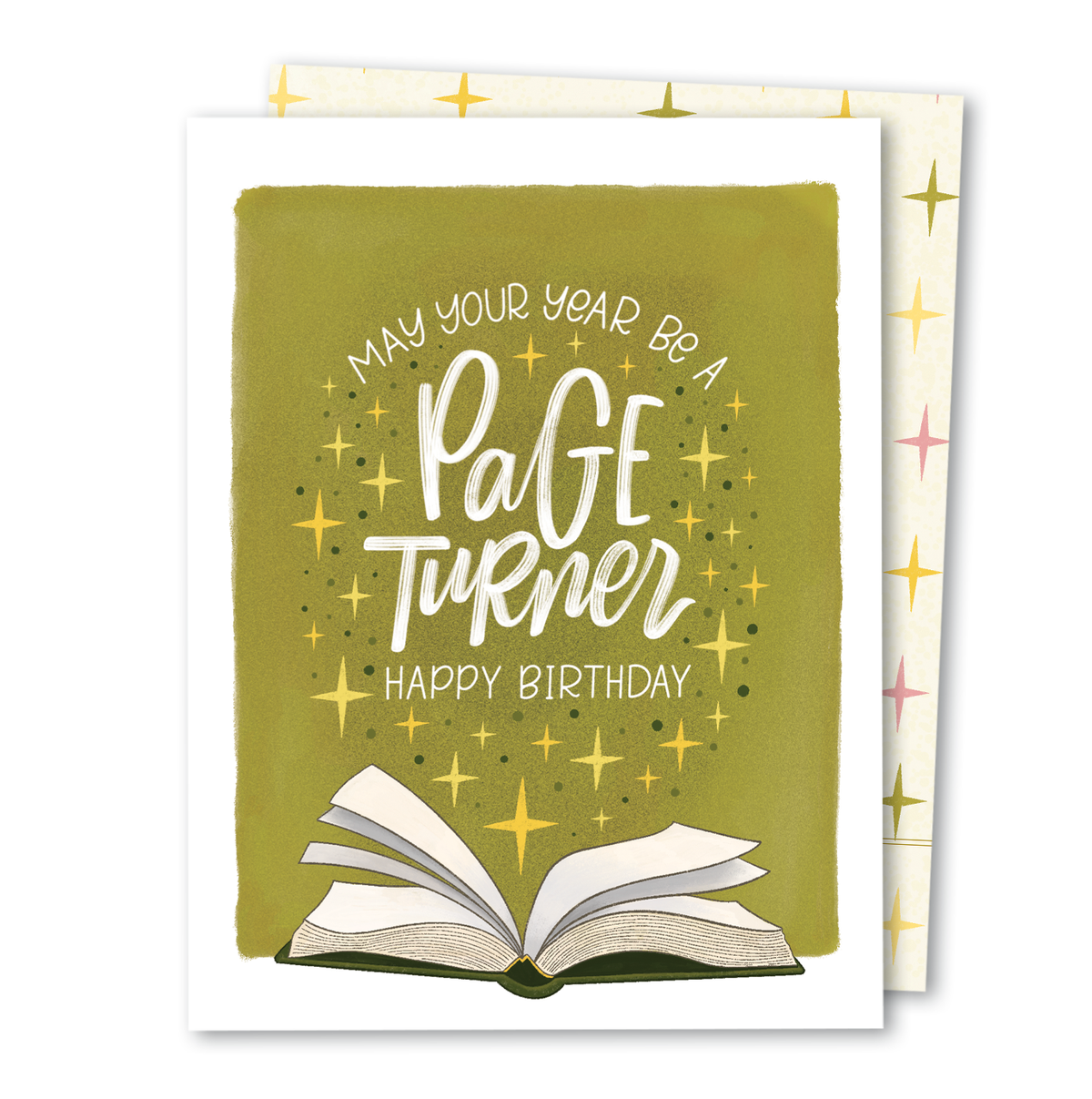 Page Turner Birthday | Book Lover Birthday Greeting Card