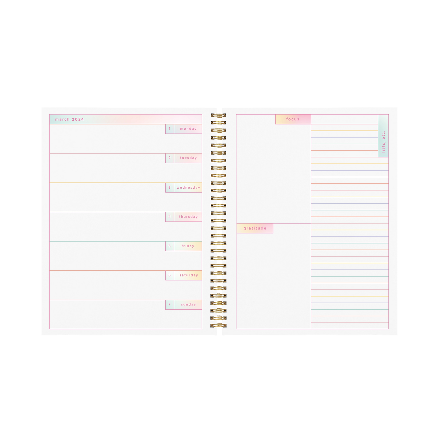 Celestial Gradient - 23-24 Academic Planner