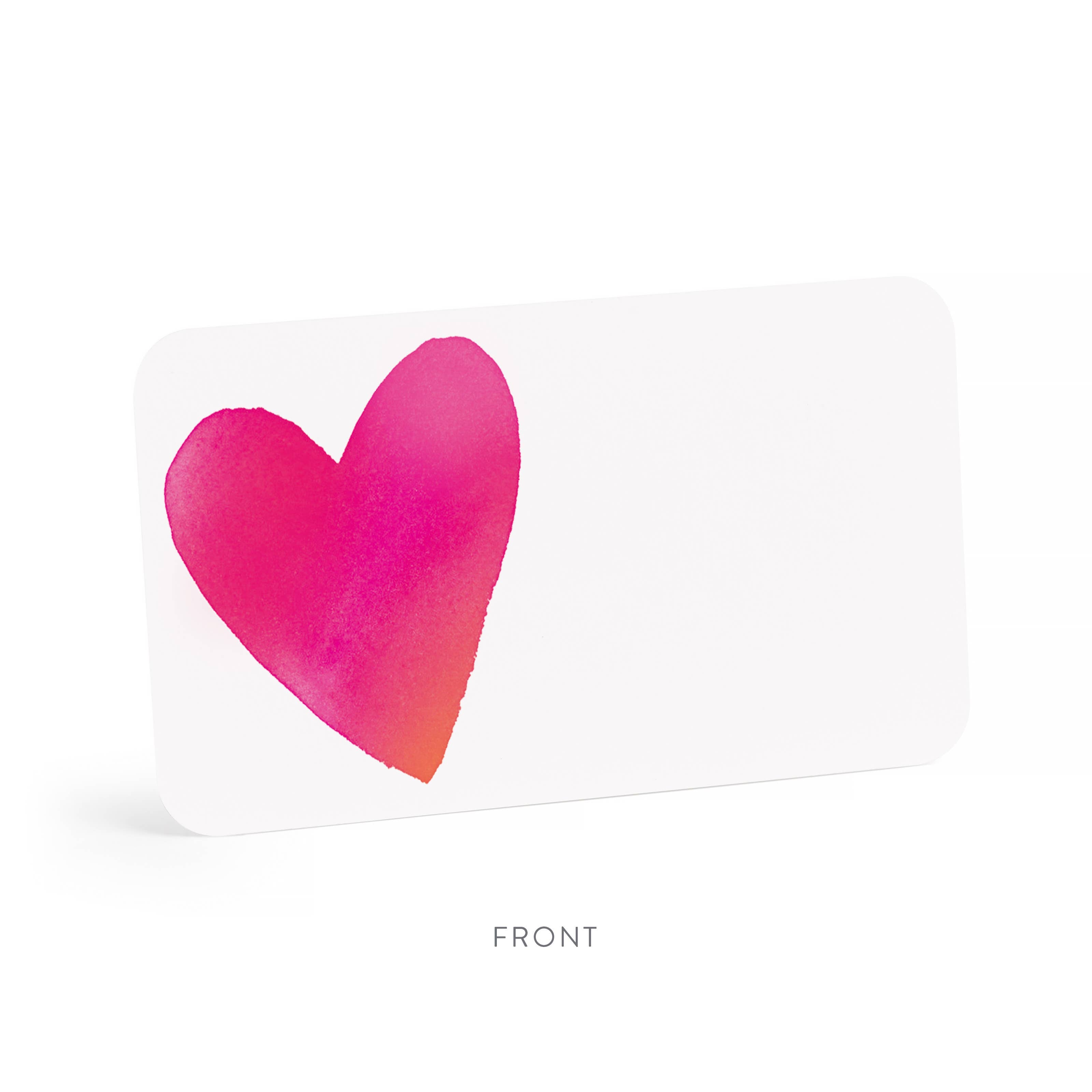 Big Heart Little Notes® – Mini Notecard Pack, Set of 55