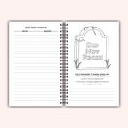 Reading Heart Reading Log Journal | Book Review Tracker