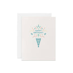 Birthday Card | Party Popper Celebration Design