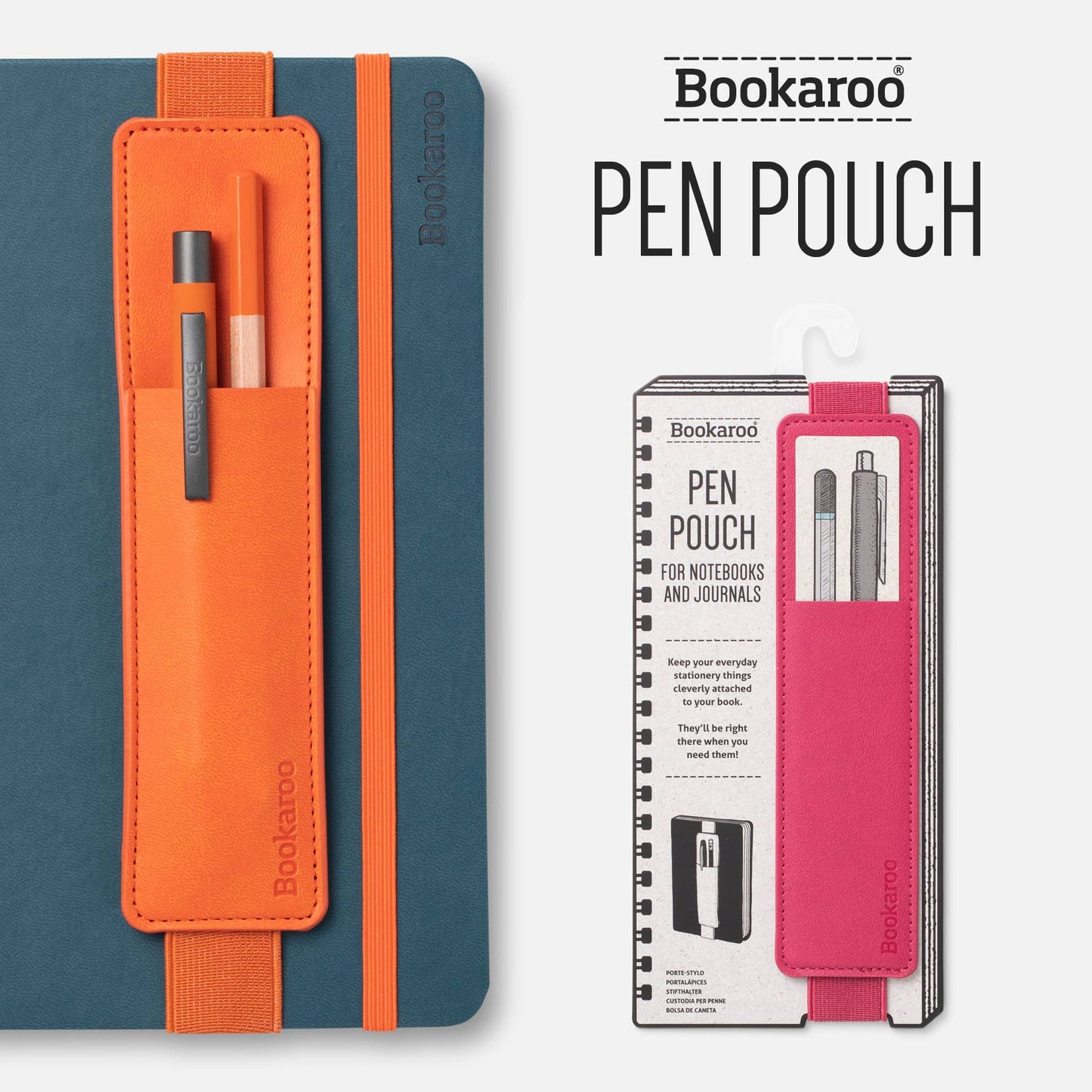 Bookaroo Pen Pouch- Gold