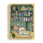 Cat Library Spiral Notebook