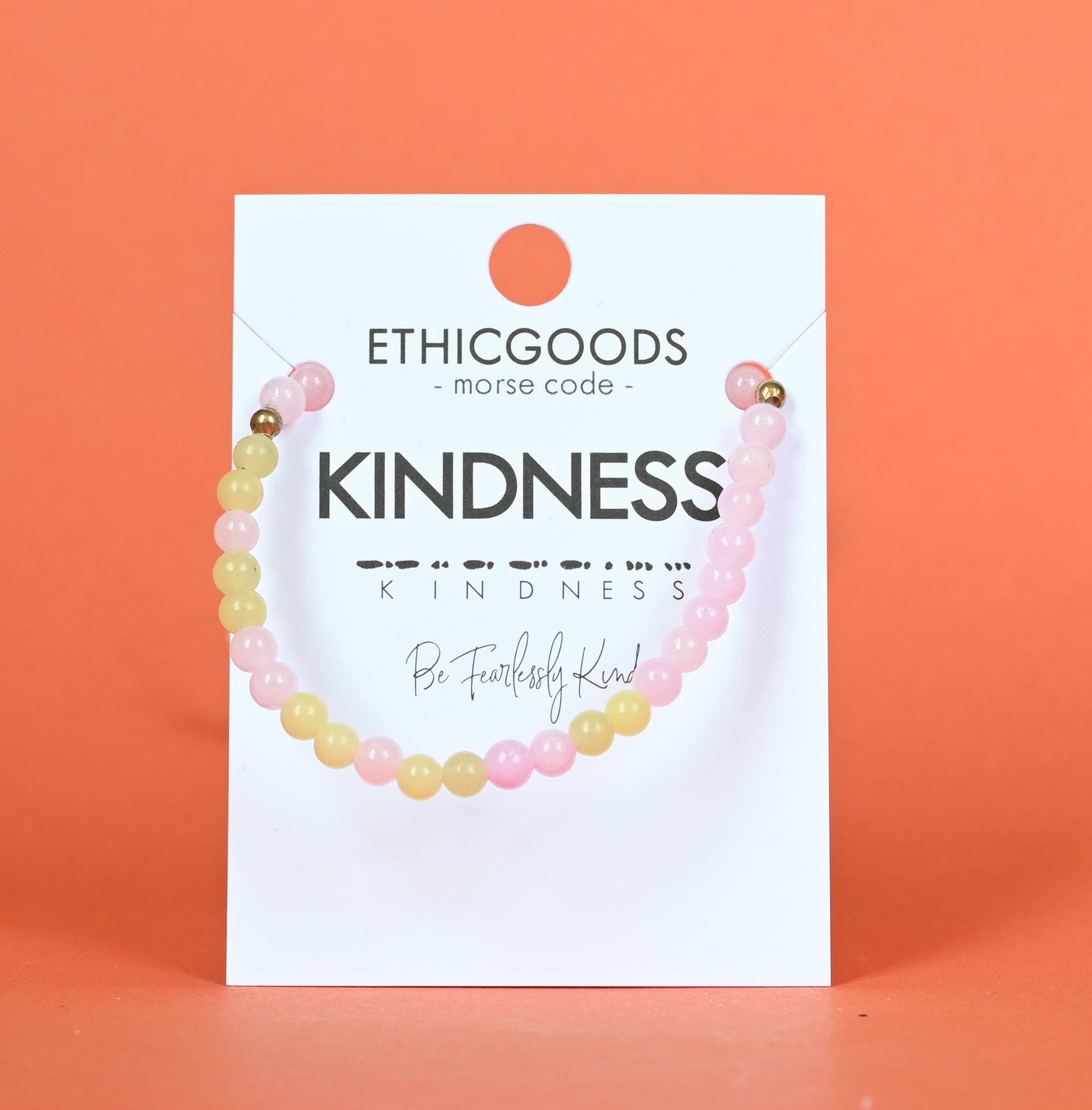 Mini Morse Code Bracelet - Kindness