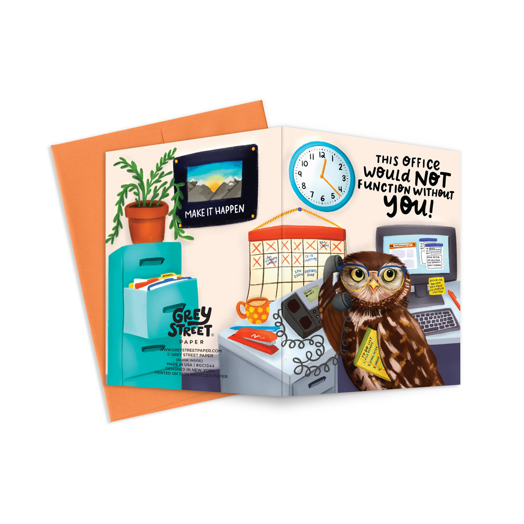Functioning Office Administrative Professional Card