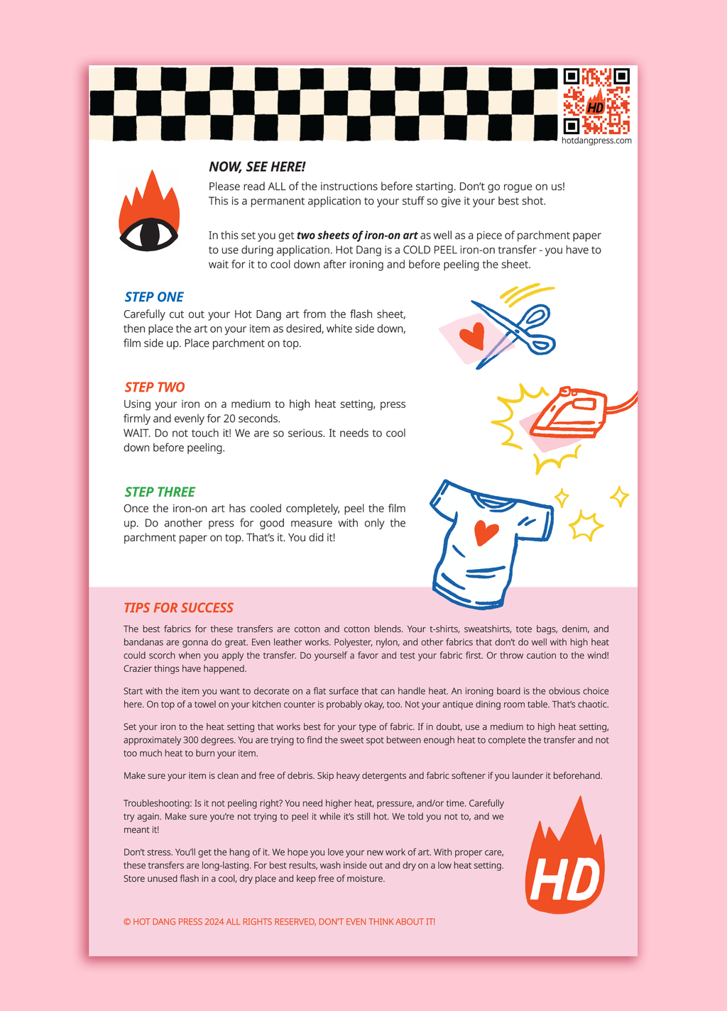 First Rodeo Iron On Sheet Set