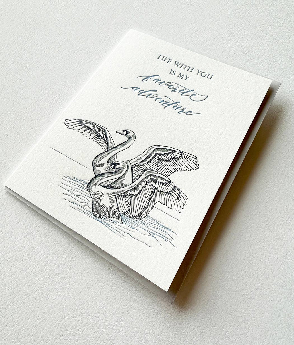 Life With You Is My Favorite Adventure Greeting Card 