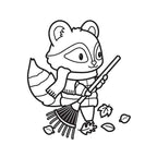 Fall Harvest Mini Coloring Book