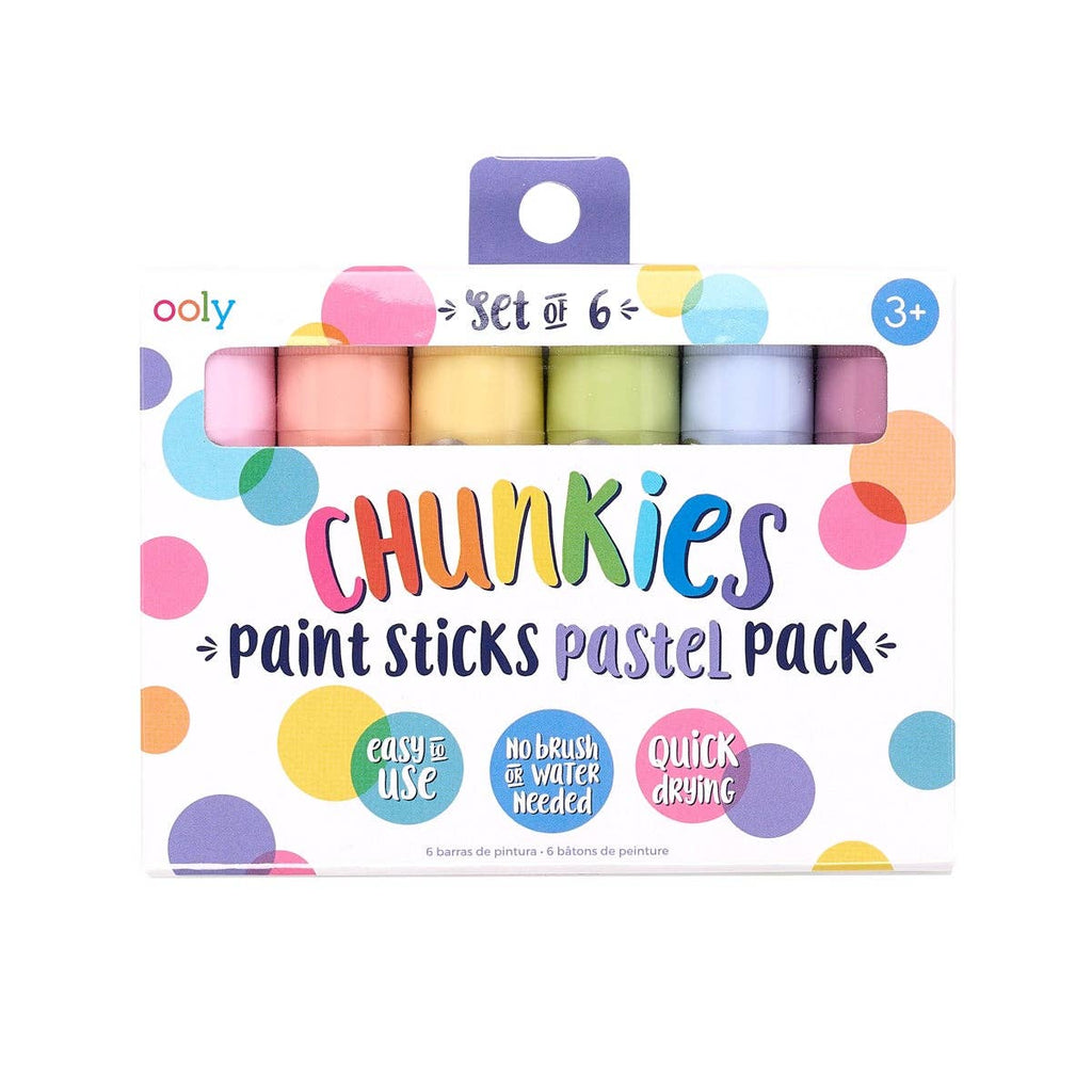 Chunkies Paint Sticks - Set of 6 Pastel